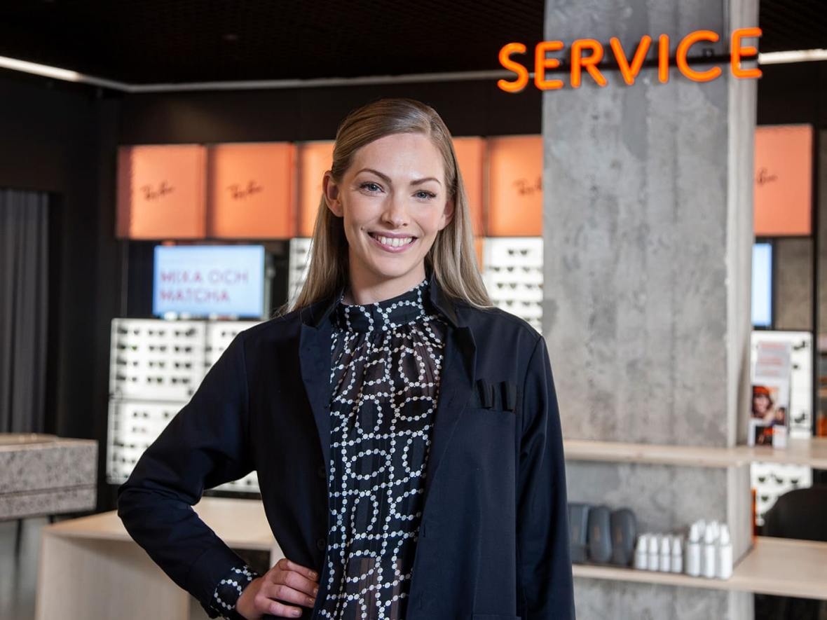 Elin i butik
